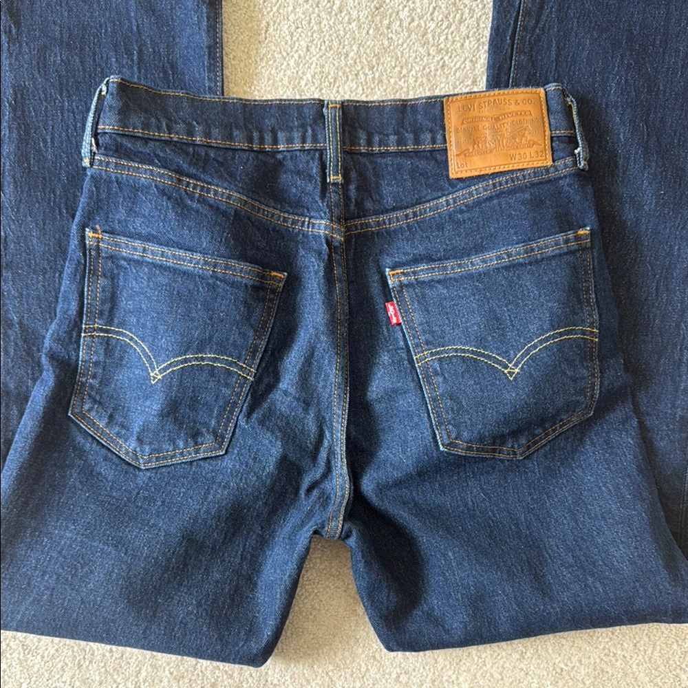 Levi's Men's Bootcut Jeans - Dark Blue